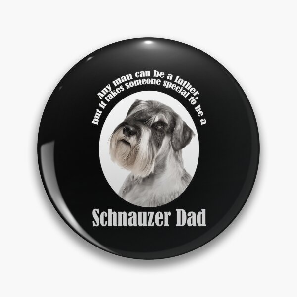 Item preview, Schnauzer Dad Special Father Quote Dog Portrait designed and sold by SoyLamderma.