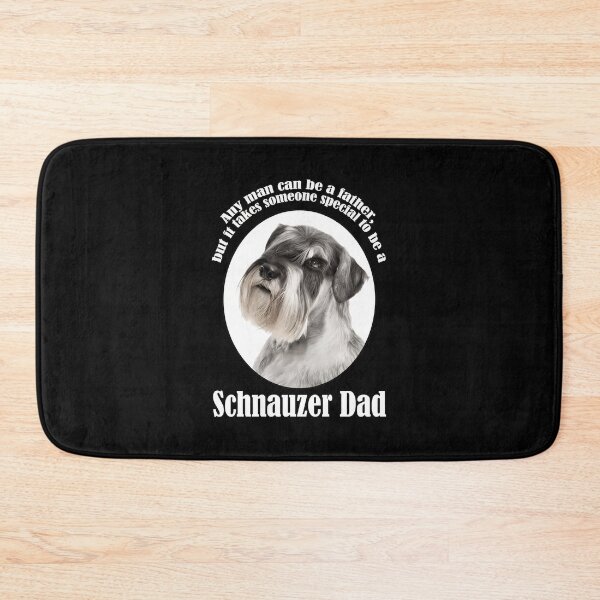 Item preview, Schnauzer Dad Special Father Quote Dog Portrait designed and sold by SoyLamderma.