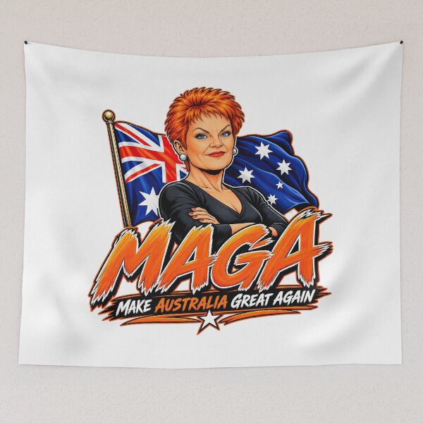 Item preview, MAGA Pauline Hanson designed and sold by OldSchool90s.