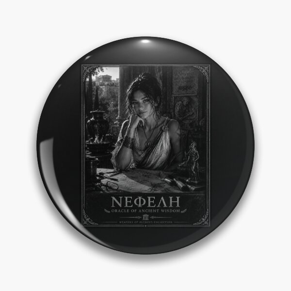 Item preview, NEFELI Black & White Edition – Oracle of Ancient Wisdom designed and sold by Ancient-Era.