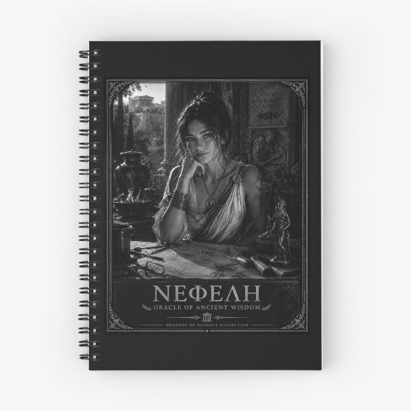 Item preview, NEFELI Black & White Edition – Oracle of Ancient Wisdom designed and sold by Ancient-Era.