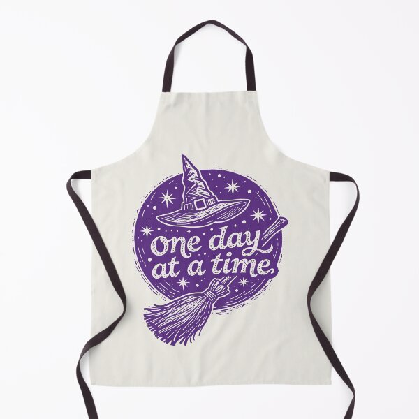 Item preview, Purple Witch One Day At A Time Quote On Cute Spooky Cottagecore Witchy Aesthetic Gift designed and sold by Connys Colorful World.