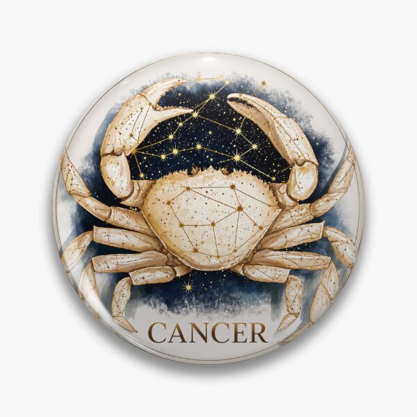 Item preview, Cancer Zodiac Crab Celestial Astrology Art PNG designed and sold by MythicMood.