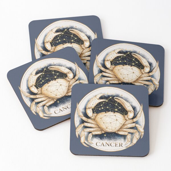 Item preview, Cancer Zodiac Crab Celestial Astrology Art PNG designed and sold by MythicMood.