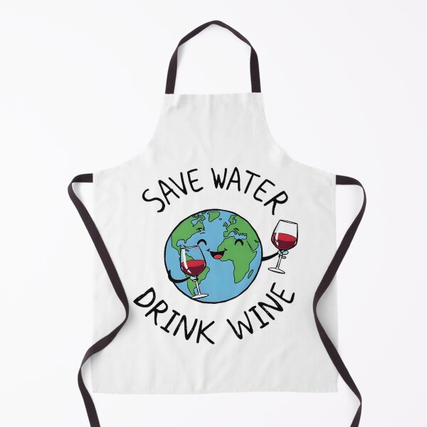 Item preview, Save Water Drink Wine - Happy Earth Wine Lover designed and sold by tomsze12.
