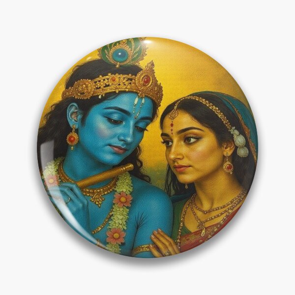 Item preview, Radha Krishna  designed and sold by SoulsLoveDesign.