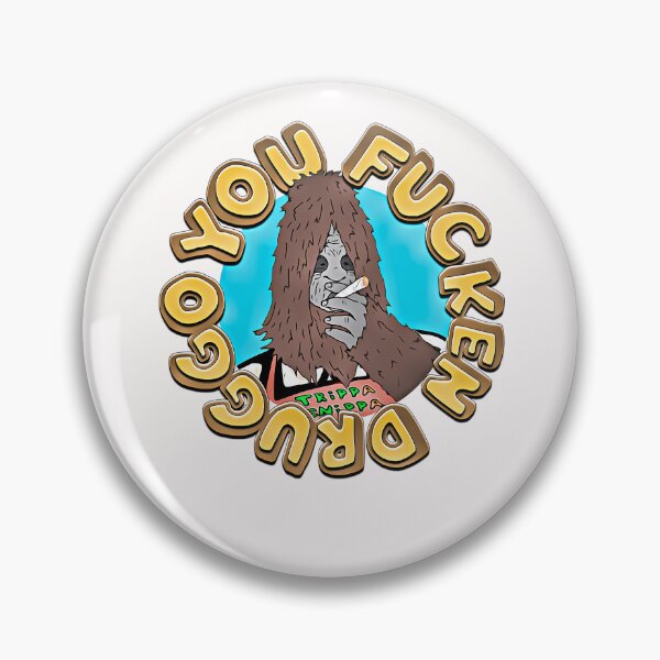Item preview, Sassy The Sasquatch Trippa Snippa Circular Badge designed and sold by BridgesArtistry.