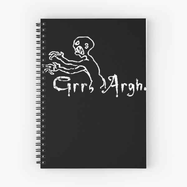 Item preview, "Grr, argh!" Buffy Vampire Horror Meme designed and sold by GrinReaperGoods.