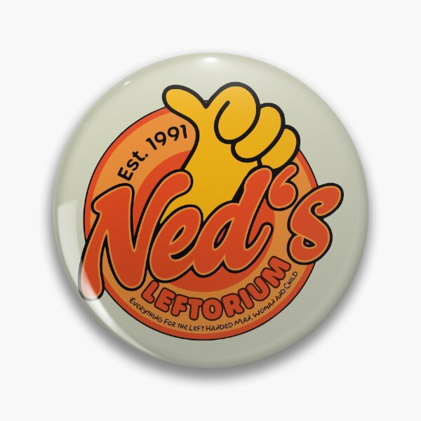 Item preview, Leftorium Ned Flanders Simpsons Cartoon Logo designed and sold by killem667.