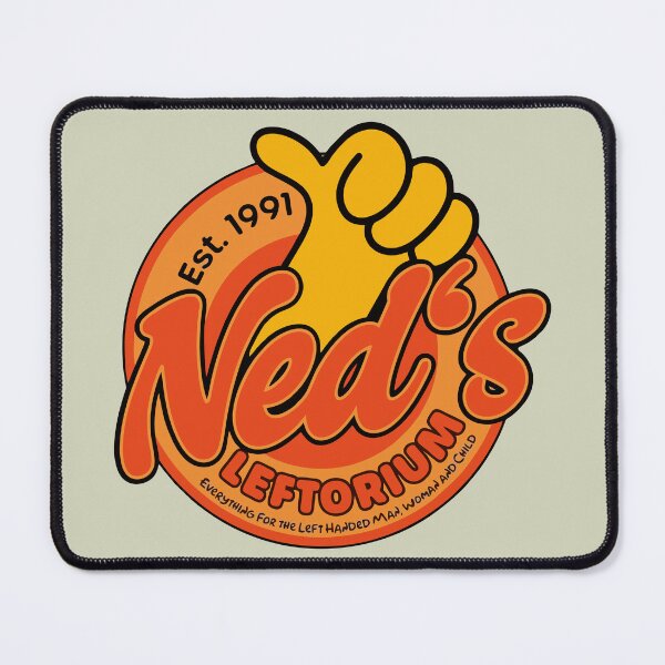Item preview, Leftorium Ned Flanders Simpsons Cartoon Logo designed and sold by killem667.