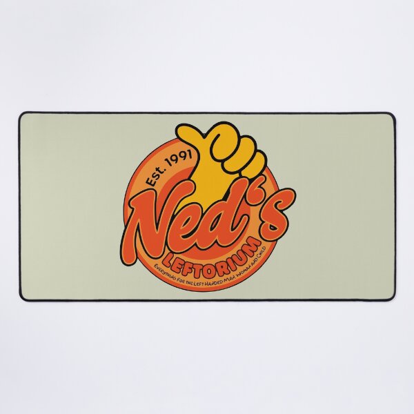 Item preview, Leftorium Ned Flanders Simpsons Cartoon Logo designed and sold by killem667.