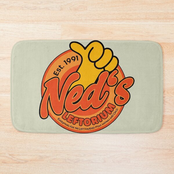 Item preview, Leftorium Ned Flanders Simpsons Cartoon Logo designed and sold by killem667.