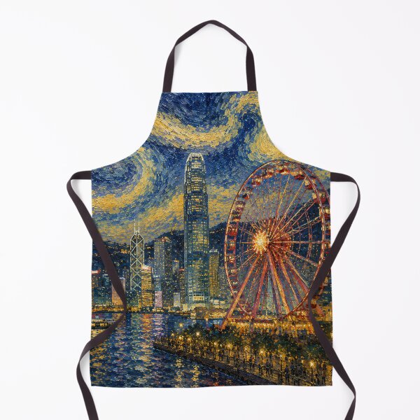 Item preview, Hong Kong - Van Gogh's Dream Travels (Impressionist Art) designed and sold by ianm1028.