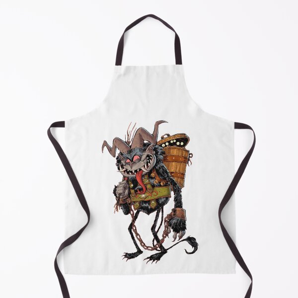 Item preview, Horned Christmas Monster With Basket And Chains designed and sold by MagdalenYost.