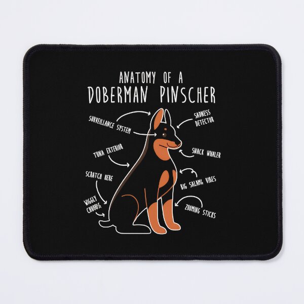 Item preview, Doberman Pinscher Anatomy Funny Dog Lover Gift designed and sold by SoyLamderma.