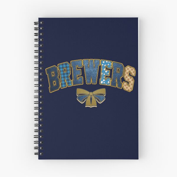 Item preview, Brewers Coquette Style Denim-effect Sports Fan Team Spirit designed and sold by RockTheFeal.