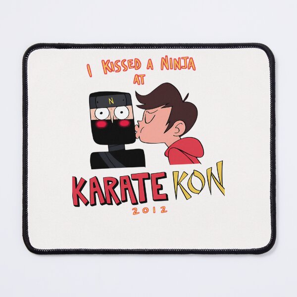 Item preview, Marco Kissing A Ninja At Karate Kon designed and sold by BridgesArtistry.