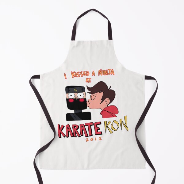 Item preview, Marco Kissing A Ninja At Karate Kon designed and sold by BridgesArtistry.