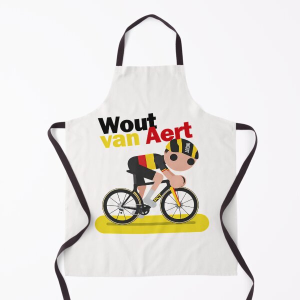 Aperçu de l'œuvre Wout Van Aert Illustration cycliste minimaliste créée et vendue par BridgesArtistry.
