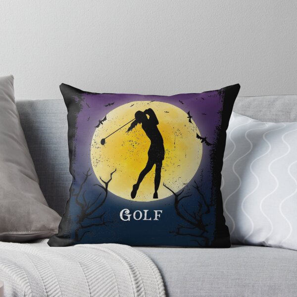 Item preview, Golfing Woman Halloween Vintage Art Female Golfer designed and sold by cgocgy.