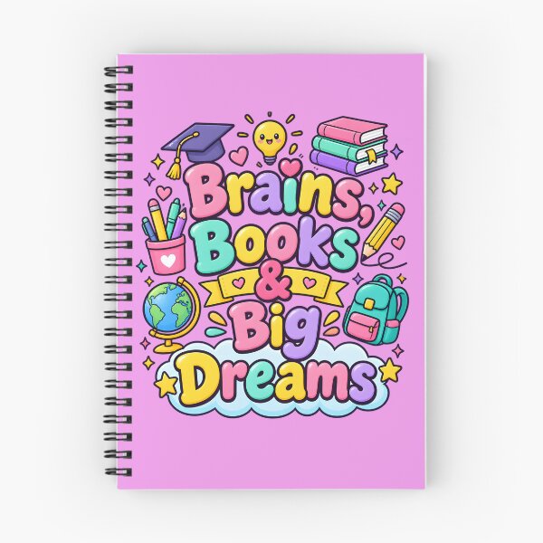 Item preview, Books & Dreams for Girls designed and sold by FeelFreeStore.