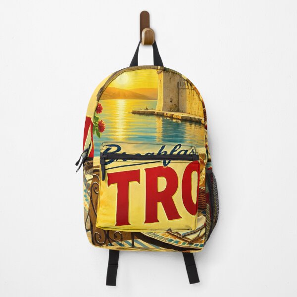 Item preview, Trogir Croatia at Breakfast - Scenic Travel Destinations designed and sold by LSVart.