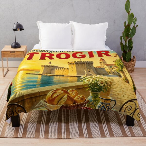 Item preview, Trogir Croatia at Breakfast - Scenic Travel Destinations designed and sold by LSVart.