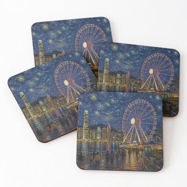 Item preview, Central Waterfront - Van Gogh's Dream Travels (Impressionist Art) designed and sold by ianm1028.