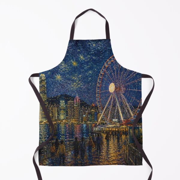 Item preview, Central Waterfront - Van Gogh's Dream Travels (Impressionist Art) designed and sold by ianm1028.