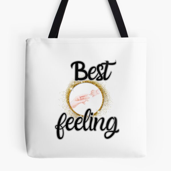 Item preview, Best Feeling | Mother Baby Hands | Gold Glitter Mom Gift Design designed and sold by pdesigns12.