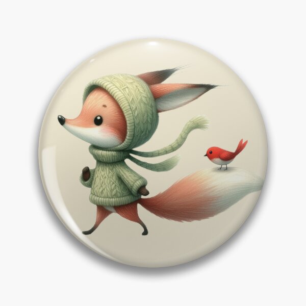 Item preview, Naive Fox designed and sold by Beyondnote-Art.