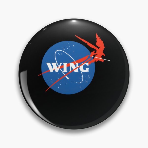 Item preview, Mecha Aeronautics and Colony Administration WING Logo Gundam designed and sold by GrinReaperGoods.