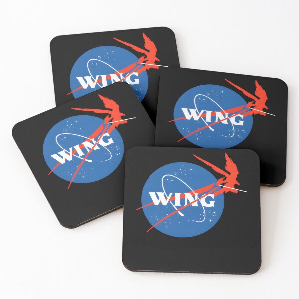Item preview, Mecha Aeronautics and Colony Administration WING Logo Gundam designed and sold by GrinReaperGoods.