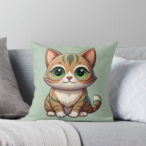 Item preview, Cute Australian Mist Cat Kawaii Tabby Cat Illustration designed and sold by Mousy17.