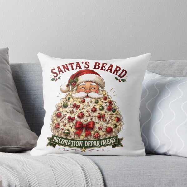 Item preview, Santa's Beard Decoration Department | Funny Christmas Santa designed and sold by MotylekAnia.
