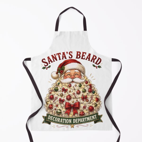 Item preview, Santa's Beard Decoration Department | Funny Christmas Santa designed and sold by MotylekAnia.