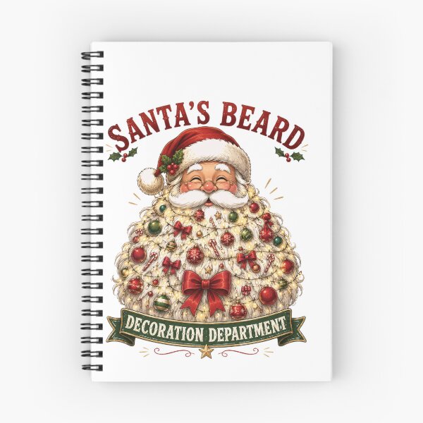 Item preview, Santa's Beard Decoration Department | Funny Christmas Santa designed and sold by MotylekAnia.