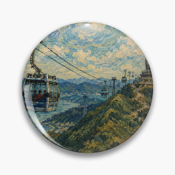Item preview,  Lantau Island - Van Gogh's Dream Travels (Impressionist Art) designed and sold by ianm1028.