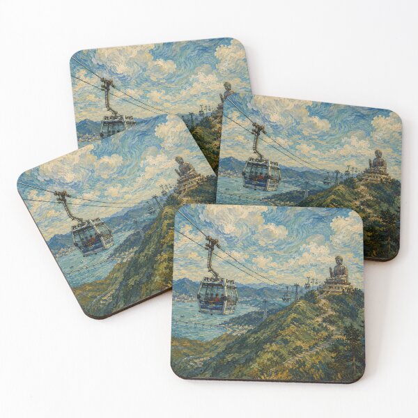 Item preview,  Lantau Island - Van Gogh's Dream Travels (Impressionist Art) designed and sold by ianm1028.