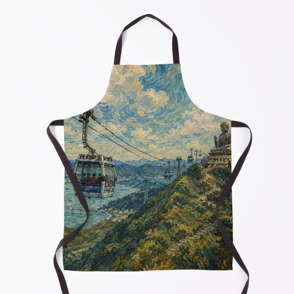 Item preview, Lantau Island - Van Gogh's Dream Travels (Impressionist Art) designed and sold by ianm1028.