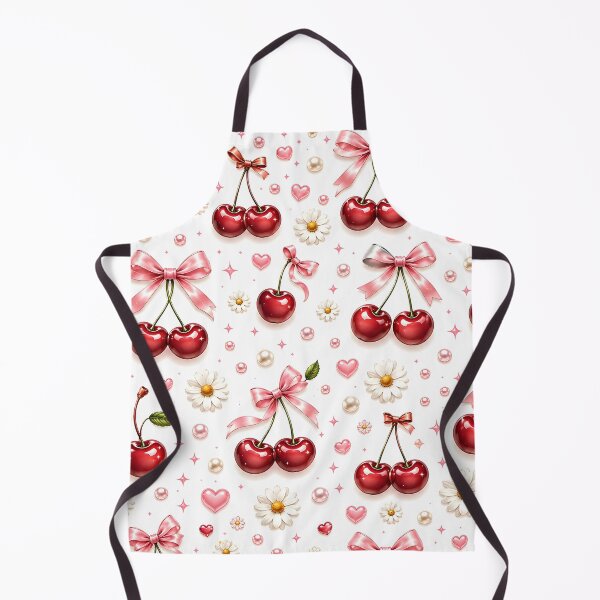 Item preview, Cherry Coquette Fruit Pattern Home Decor designed and sold by VibeFusionX.