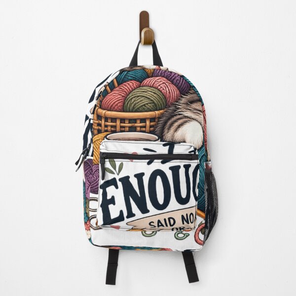Item preview, I Have Enough Yarn Said No Knitter or Crocheter Ever | Funny Knitting & Crochet Lover T-Shirt designed and sold by Canvas Harbor.