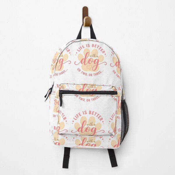 Item preview, Life is Better With A Dog Or Two Or Three Paw Print designed and sold by SoyLamderma.