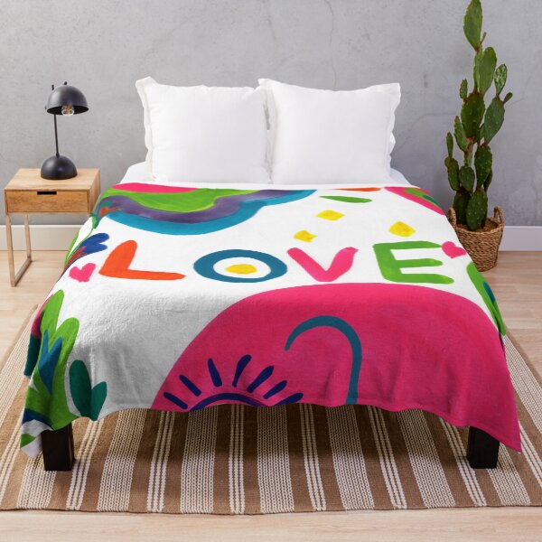 Item preview, colorful pink elepant art designed and sold by BELL--prints.