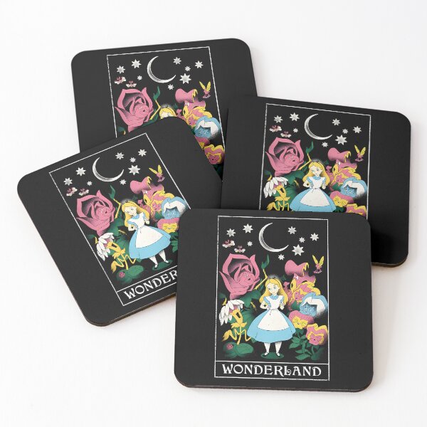 Item preview, Alice In Wonderland Floral Tarot designed and sold by ZoneCoDesigns.