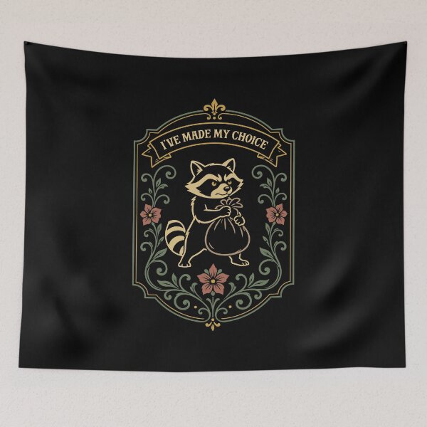 Item preview, Ive Made My Choice Funny Raccoon Dark Humor designed and sold by pixeptional.