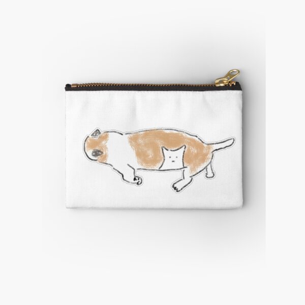 Item preview, Cute Cat With Cat Pattern Hand Drawn designed and sold by raun.draw.