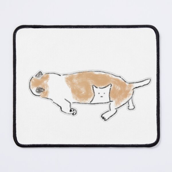 Item preview, Cute Cat With Cat Pattern Hand Drawn designed and sold by raun.draw.