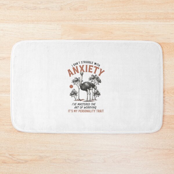 Item preview, Mastered Anxiety Ostrich designed and sold by Colorful-Garden.