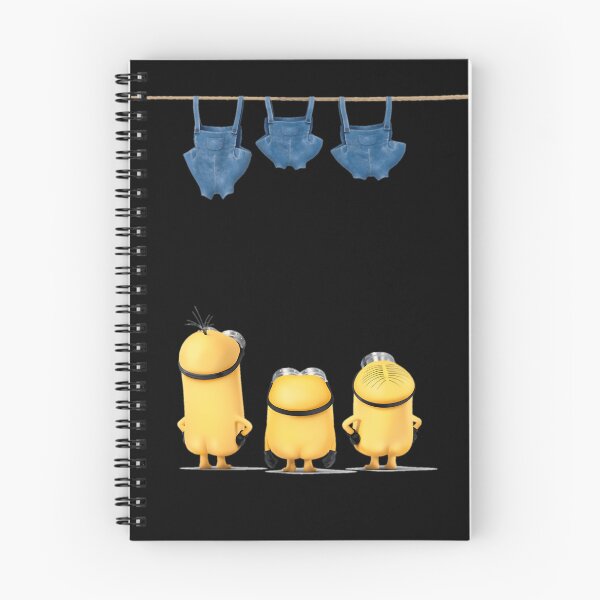 Item preview, Minions Bottoms Up Laundry Line Illustration designed and sold by ZoneCoDesigns.